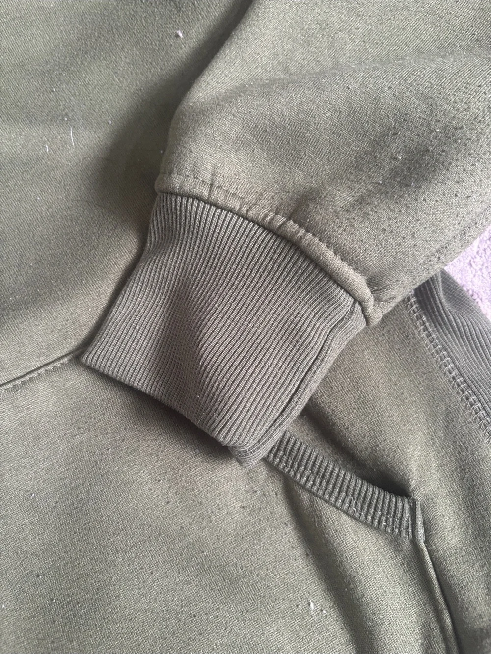 Ralph Lauren Olive Green Full-Zip Hoodie